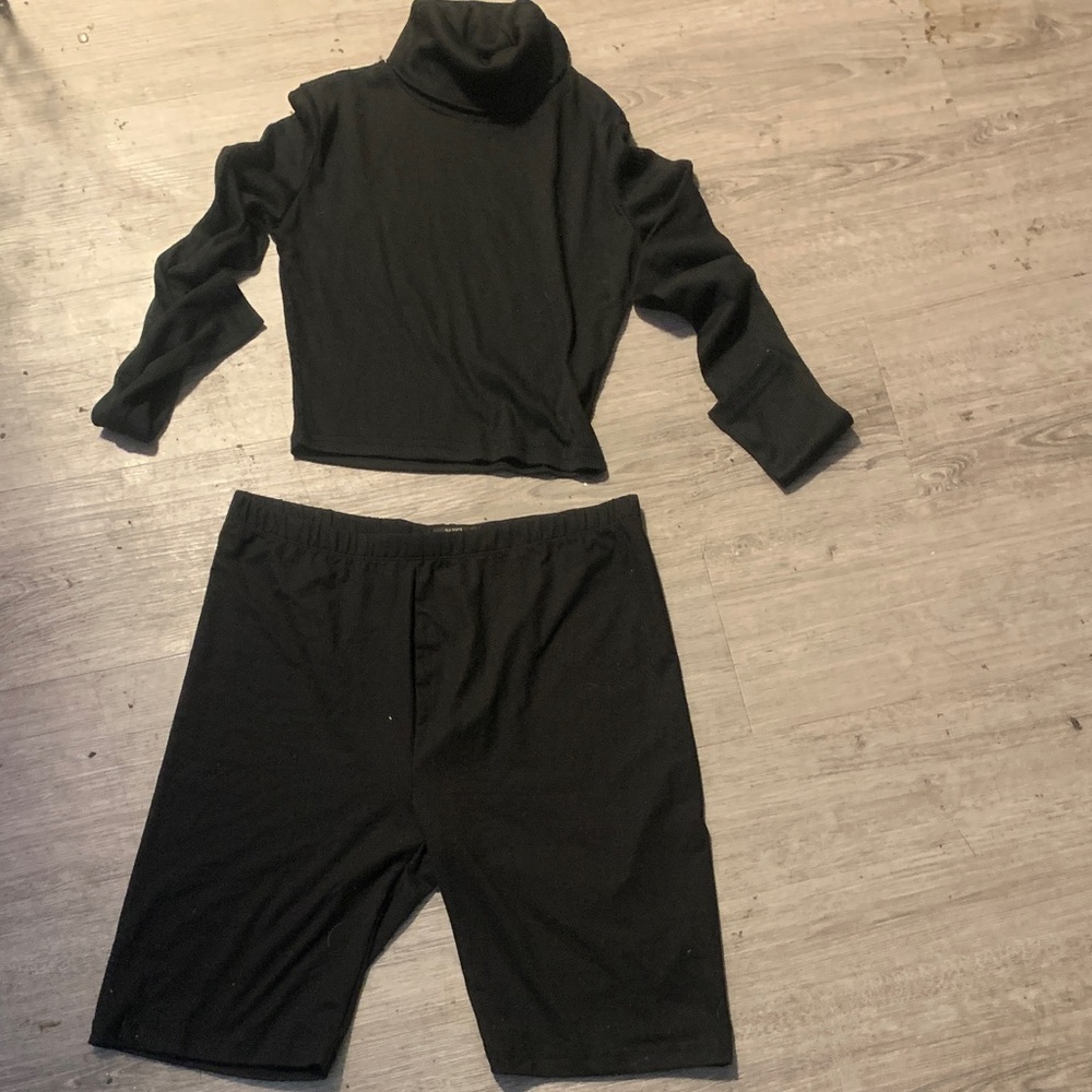 Women's Black Athletic Shorts